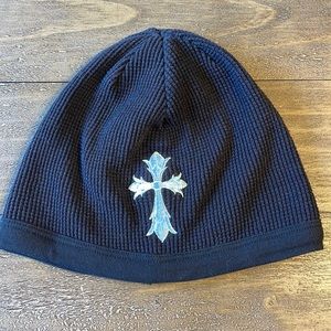Chrome Hearts waffle knit beanie